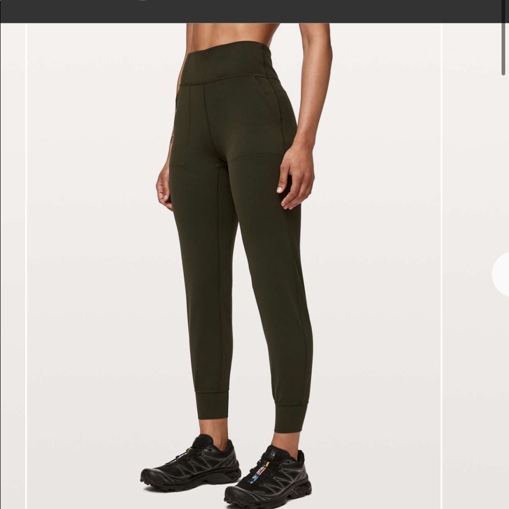 lululemon athletica Align Olive Track Pants size 6